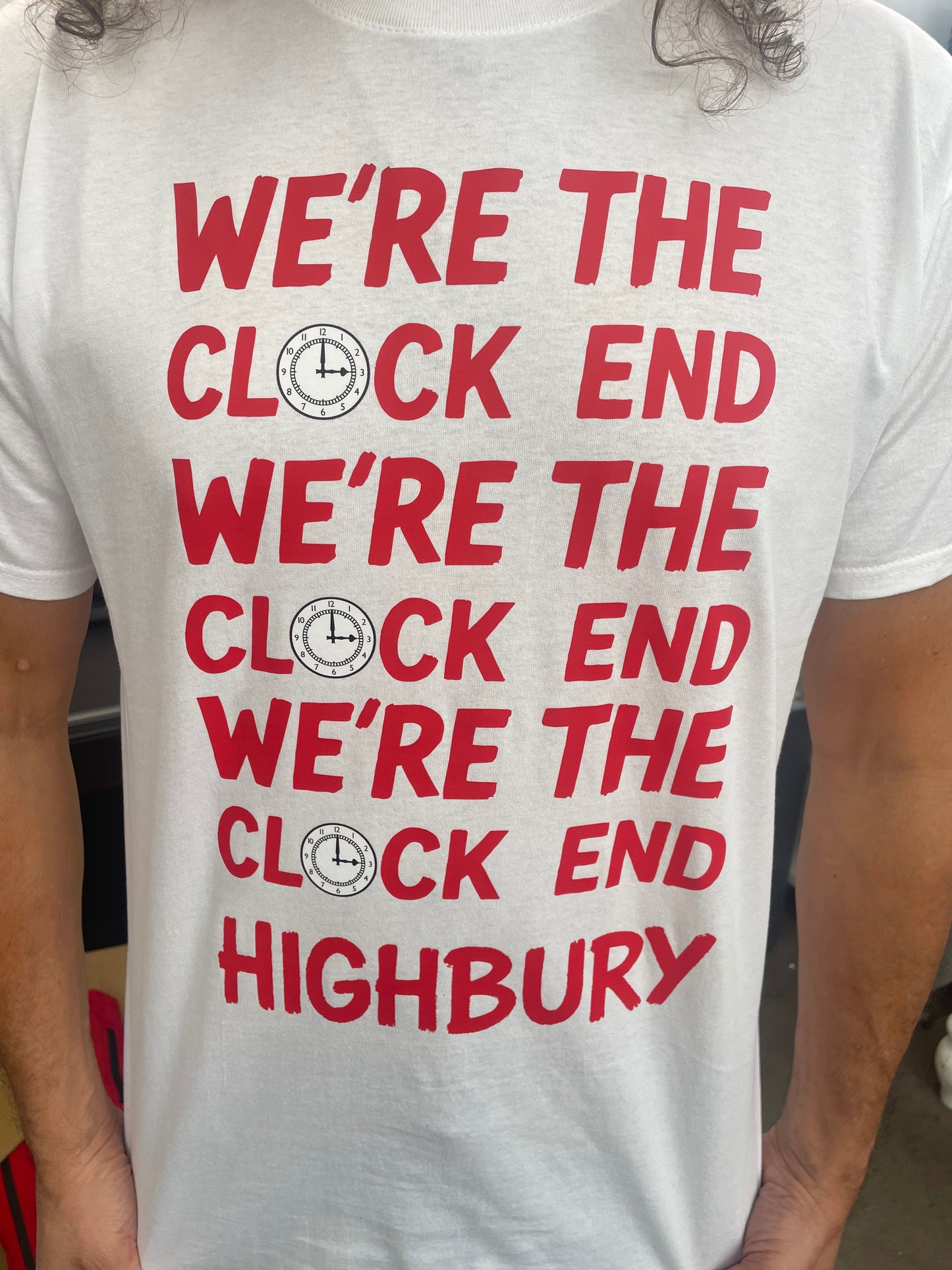 Clock End Tee