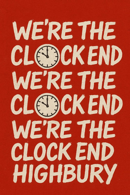 Clock End Tee