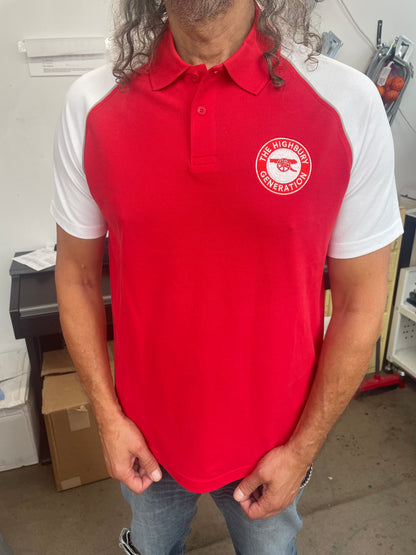 The Highbury Generation Baseball Polo shirt